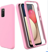 Silicone Case for Samsung Galaxy A02s - Pink