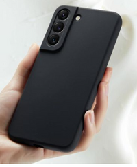 Silicone Case for Samsung Galaxy S22+ - Black