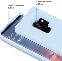 Silicone Case for Samsung Galaxy S9 - Blue