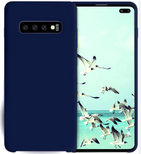 Silicone Case for Samsung Galaxy S10+ - Blue