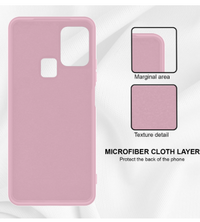 Silicone Case for Samsung Galaxy M31s - Pink