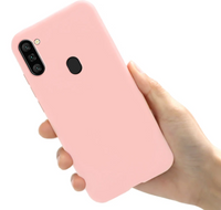 Silicone Case for Samsung Galaxy A11 - Pink