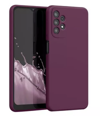 Silicone Case for Samsung Galaxy A23 - Burgundy