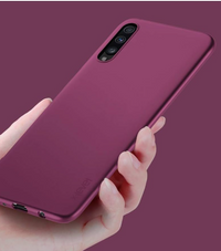 Silicone Case for Samsung Galaxy A70 - Burgundy