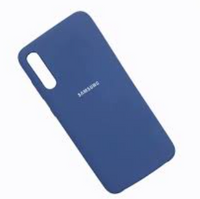 Silicone Case for Samsung Galaxy A70 - Blue