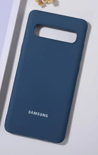 Silicone Case for Samsung Galaxy S10 - Blue