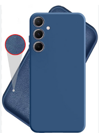 Silicone Case for Samsung Galaxy A55 5G - Blue