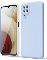 Silicone Case for Samsung Galaxy A12 - Blue