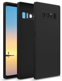 Silicone Case for Samsung Galaxy Note 8 - Black