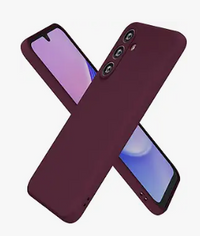 Silicone Case for Samsung Galaxy A04s - Burgundy