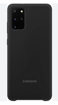 Silicone Case for Samsung Galaxy S20+ - Black