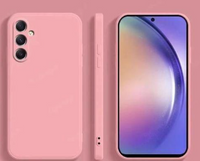 Silicone Case for Samsung Galaxy A55 5G - Pink