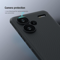 Super Frosted Matte Case for Redmi Note 13 Pro Plus 5G - Black