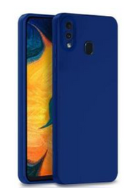 Silicone Case for Samsung Galaxy A20s - Blue