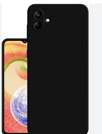Silicone Case for Samsung Galaxy A04e - Black