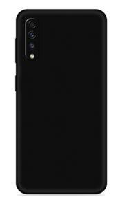Silicone Case for Samsung Galaxy A70 - Black