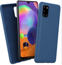 Silicone Case for Samsung Galaxy A31 - Blue