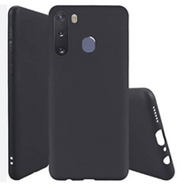 Silicone Case for Samsung Galaxy M11 - Black