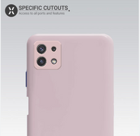Silicone Case for Samsung Galaxy A22 5G - Pink