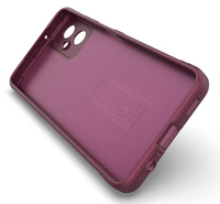 Silicone Case for Samsung Galaxy A06 - Burgundy