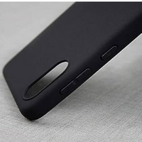 Silicone Case for Samsung Galaxy A02 - Black