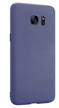 Silicone Case for Samsung Galaxy S7 Edge - Blue