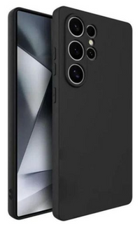 Silicone Case for Samsung Galaxy S25 Ultra - Black