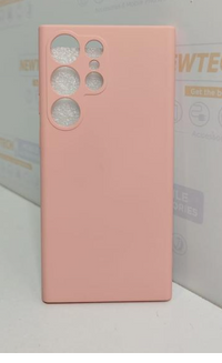 Silicone Case for Samsung Galaxy S23 Ultra - Pink