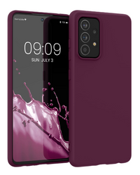 Silicone Case for Samsung Galaxy A52s 5G - Burgundy