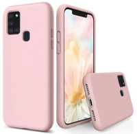Silicone Case for Samsung Galaxy A21s - Pink