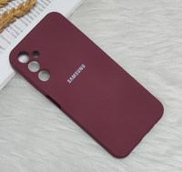 Silicone Case for Samsung Galaxy A55 5G - Burgundy