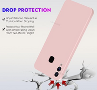 Silicone Case for Samsung Galaxy A20 - Pink