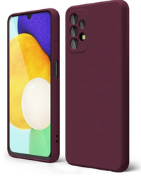 Silicone Case for Samsung Galaxy A23 5G - Burgundy