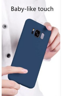 Silicone Case for Samsung Galaxy S8 - Blue