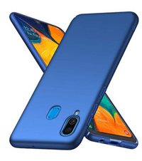Silicone Case for Samsung Galaxy A20 - Blue