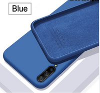 Silicone Case for Samsung Galaxy A30s - Blue