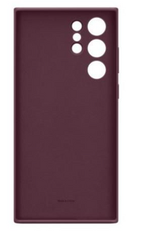 Silicone Case for Samsung Galaxy S25 Ultra - Burgundy
