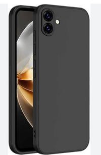 Silicone Case for Samsung Galaxy A06 - Black