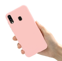 Silicone Case for Samsung Galaxy A30 - Pink