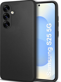 Silicone Case for Samsung Galaxy S25+ - Black