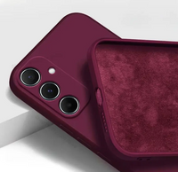 Silicone Case for Samsung Galaxy A53 5G - Burgundy