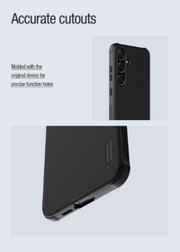 Super Frosted Matte Case for Samsung Galaxy A55 - Black