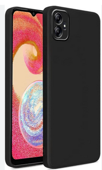 Silicone Case for Samsung Galaxy A04e - Black