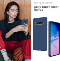 Silicone Case for Samsung Galaxy S10 - Blue