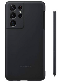 Silicone Case for Samsung Galaxy S21 Ultra - Black