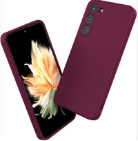 Silicone Case for Samsung Galaxy A34 5G - Burgundy