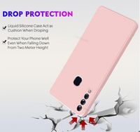 Silicone Case for Samsung Galaxy A20s - Pink