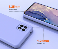 Silicone Case for Samsung Galaxy A22 - Blue