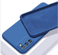 Silicone Case for Samsung Galaxy A03s - Blue