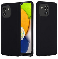 Silicone Case for Samsung Galaxy A03 - Black